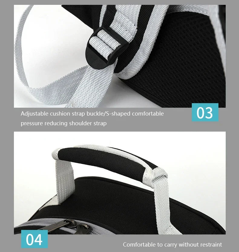 PawFlow Transparent Bubble Cat Carrier Backpack — Breathable Space Capsule Travel Bag for Cats & Small Dogs