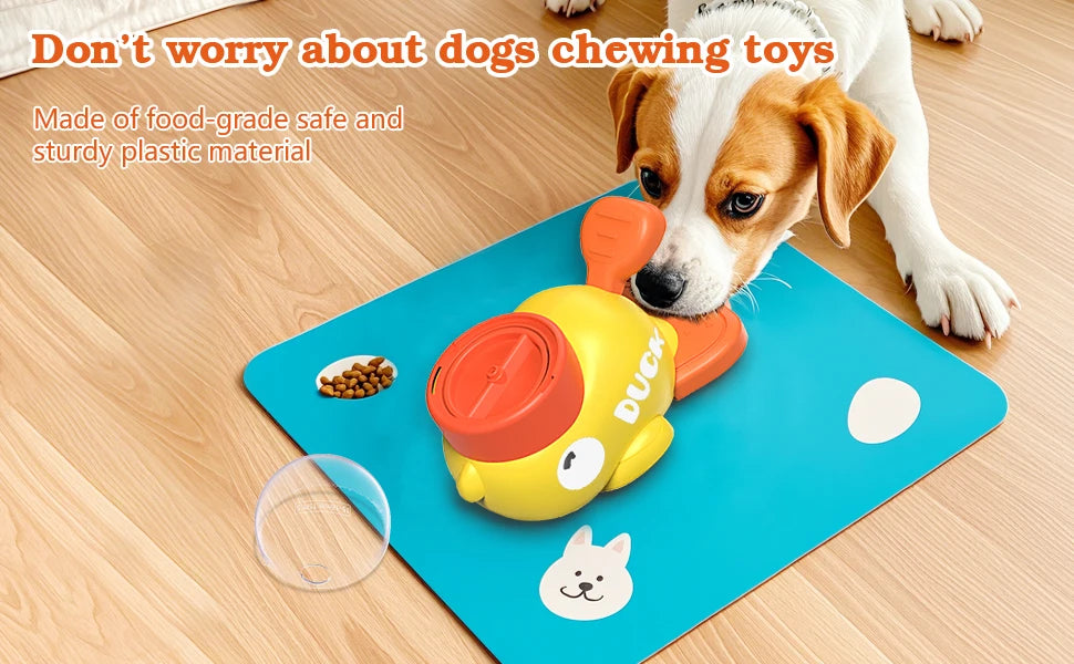 PawFlow Interactive Dog Treat Dispenser Ball — Slow Feed Puzzle Toy for Mental Stimulation