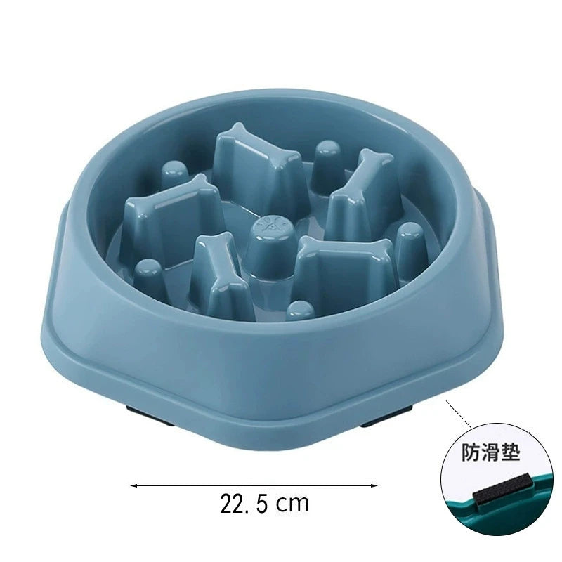 PawFlow Slow Feeder Dog Bowl — Anti-Choking Maze Bowl for Small & Medium Dogs