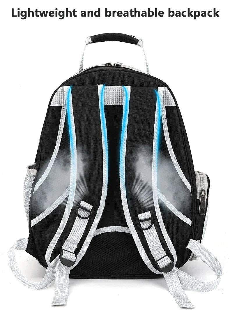 PawFlow Transparent Bubble Cat Carrier Backpack — Breathable Space Capsule Travel Bag for Cats & Small Dogs