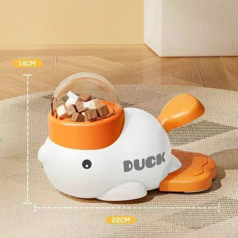 PawFlow Interactive Dog Treat Dispenser Ball — Slow Feed Puzzle Toy for Mental Stimulation