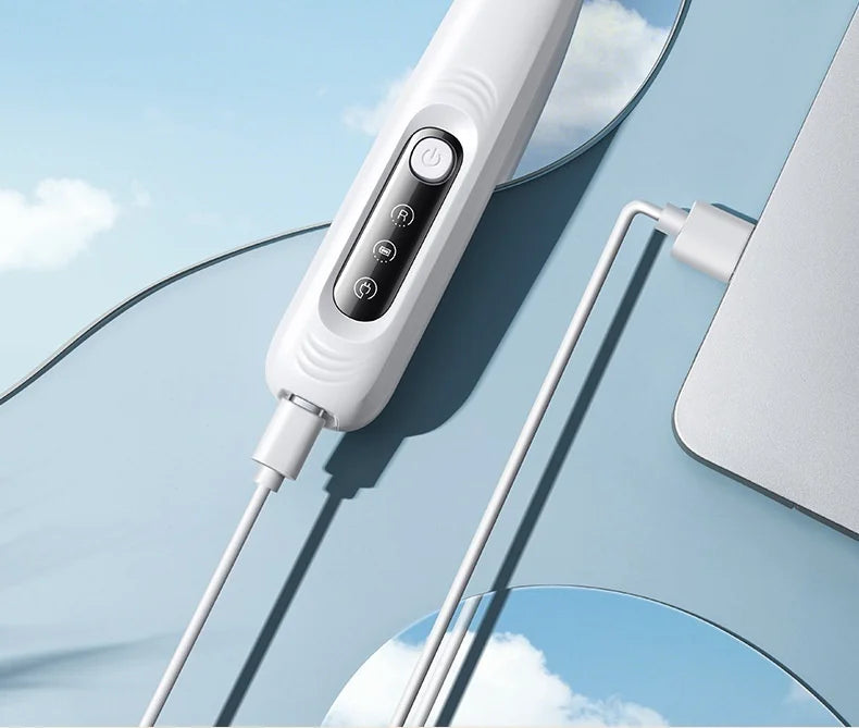 PawFlow LED Pet Paw Trimmer — Cordless Waterproof Dog & Cat Hair Clipper with Display